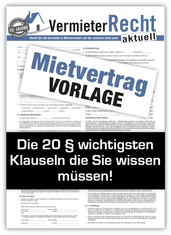 Mietvertrag 2024